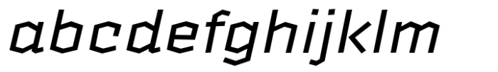 Krupkrop Italic Font LOWERCASE