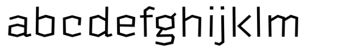 Krupkrop Light Font LOWERCASE