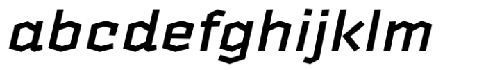 Krupkrop Medium Italic Font LOWERCASE