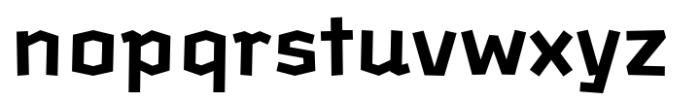 Krupkrop Semi Bold Font LOWERCASE