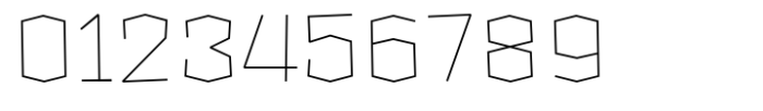 Krupkrop Thin Font OTHER CHARS