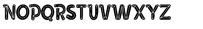 Krydct Font UPPERCASE