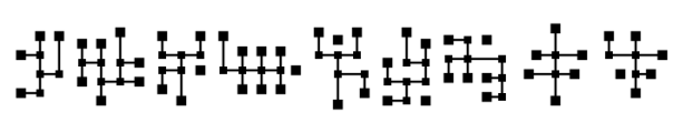 Kryptoid Square Style A Font LOWERCASE