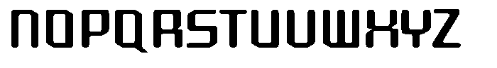 Kryvion Rounded Font UPPERCASE