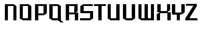 Kryvion Sharp Font UPPERCASE