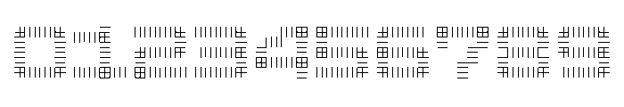 Krata ExtraLight Font OTHER CHARS