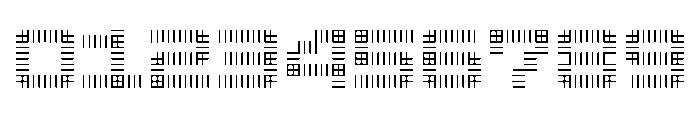 Krata Light Font OTHER CHARS
