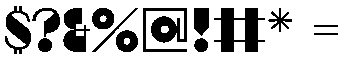 Krayewski Regular Font OTHER CHARS