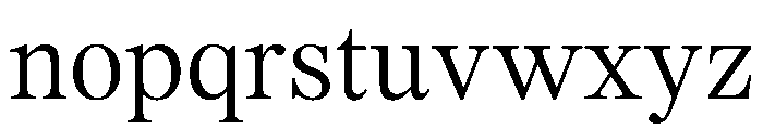 KronePRO DouxExtreme Font LOWERCASE