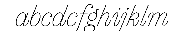 KronikAntik Italic Instance FONT