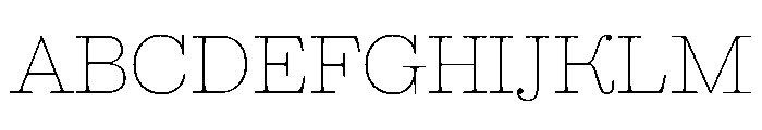 KronikAntik Regular Instance Font UPPERCASE