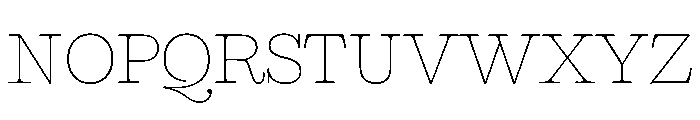 KronikAntik Regular Instance Font UPPERCASE