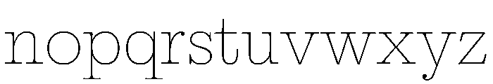 KronikAntik Regular Instance Font LOWERCASE
