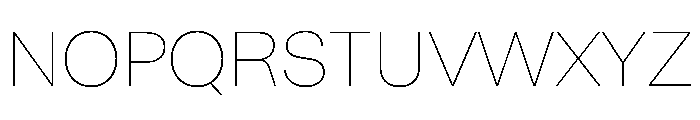 KronikGrotesk Regular Instance Font UPPERCASE
