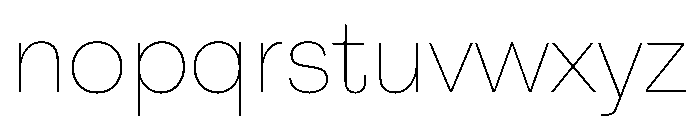 KronikGrotesk Regular Instance Font LOWERCASE