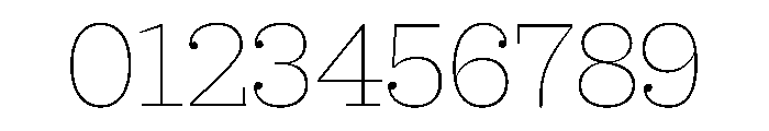 KronikVision Regular Instance Font OTHER CHARS