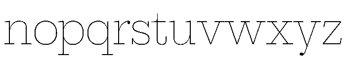 KronikVision Regular Instance Font LOWERCASE