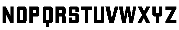 Kraftwerk Regular Font UPPERCASE