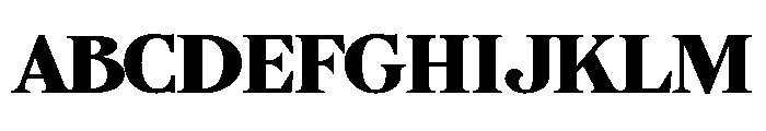 Kristopher Regular Font UPPERCASE