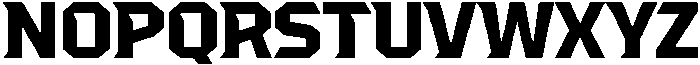 KSN IRONKLAW Regular otf (400) Font LOWERCASE