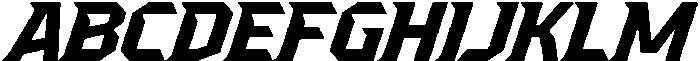 KSN IRONKLAW Slant Regular otf (400) FONT