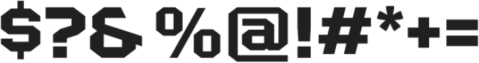 KSN IronKlaw  Bold otf (700) Font OTHER CHARS