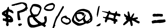 KSAFONT Font OTHER CHARS
