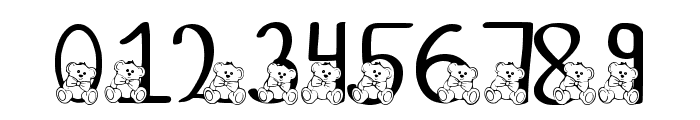 Ks Coppers Teddy Bears Regular Font OTHER CHARS