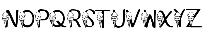 Ks Ice Cream Party Regular Font LOWERCASE