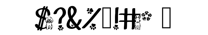 Ks Puppy Party Regular Font OTHER CHARS