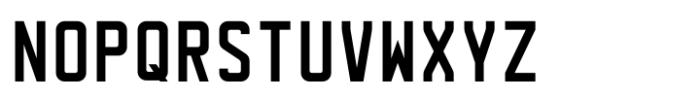 KSW Uberground Mono Std Font LOWERCASE