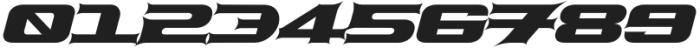 KT Servis v2 Experiment Slanted otf (400) Font OTHER CHARS