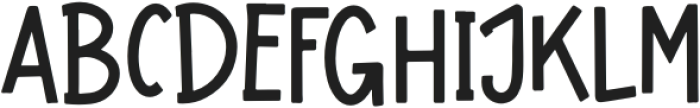 Ktty Gummy Regular otf (400) Font LOWERCASE