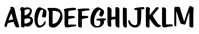 KTF-Roadstar Font UPPERCASE