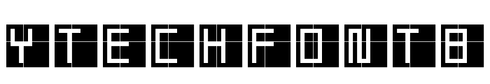 KTech Font OTHER CHARS