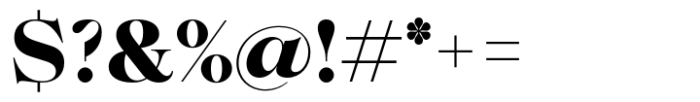 KT Quantum Black Font OTHER CHARS