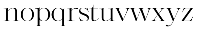 KT Quantum Regular Font LOWERCASE