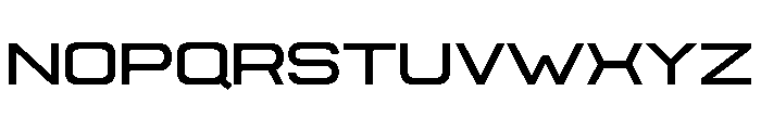 KTFMetro Blueline Font UPPERCASE
