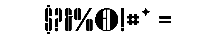 KTFMetro Botanical E4e67c34 Font OTHER CHARS