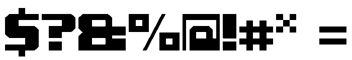 KTFMetro Xarkiv Font OTHER CHARS