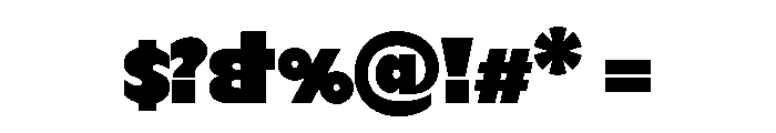 KTFOlivier Black Font OTHER CHARS
