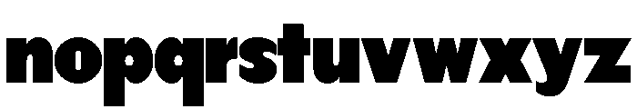 KTFOlivier Black Font LOWERCASE