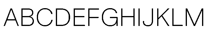 KTFPrima Light Font UPPERCASE