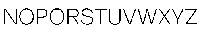 KTFPrima Light Font UPPERCASE