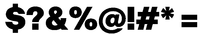 KTFPrima Ultra Font OTHER CHARS