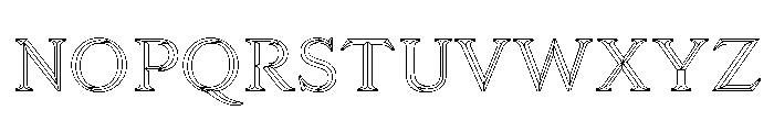 KTFRoman Color Font LOWERCASE