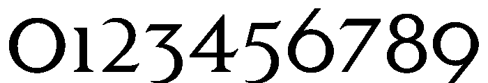 KTFRoman Roman Font OTHER CHARS