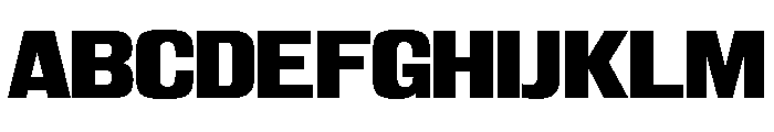 KTFRublena Black Font UPPERCASE