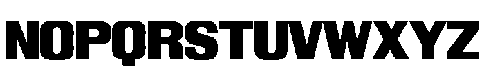 KTFRublena Black Font UPPERCASE