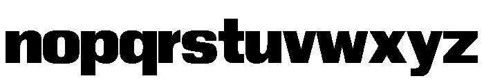KTFRublena Black Font LOWERCASE